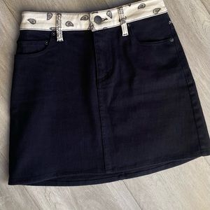 Alice & Olivia Jeans Skirt